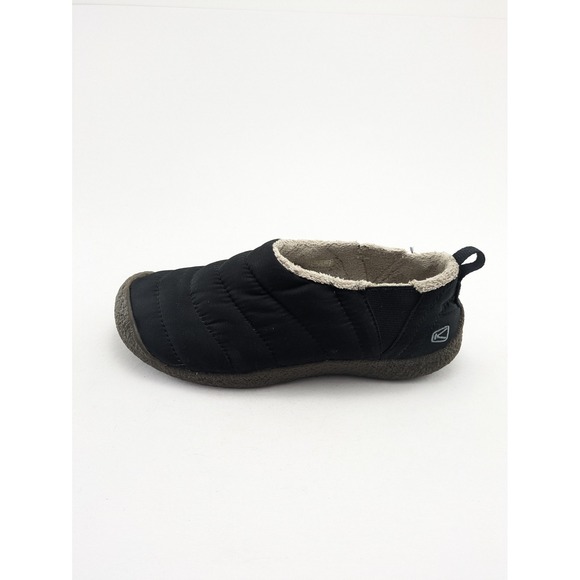 Mens KEEN Howser II Black Fur Lined Cush Insoles Slip On Slippers Shoes Size 10 main image 5